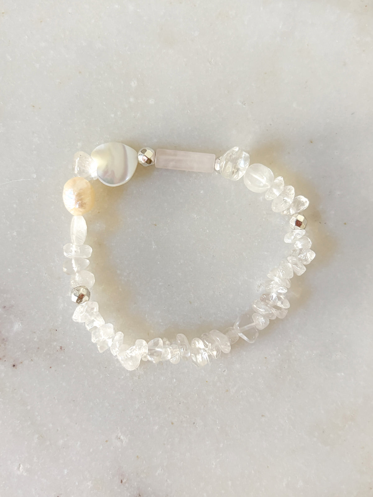 DIVINE ENERGY - SILVER MOON BRACELET