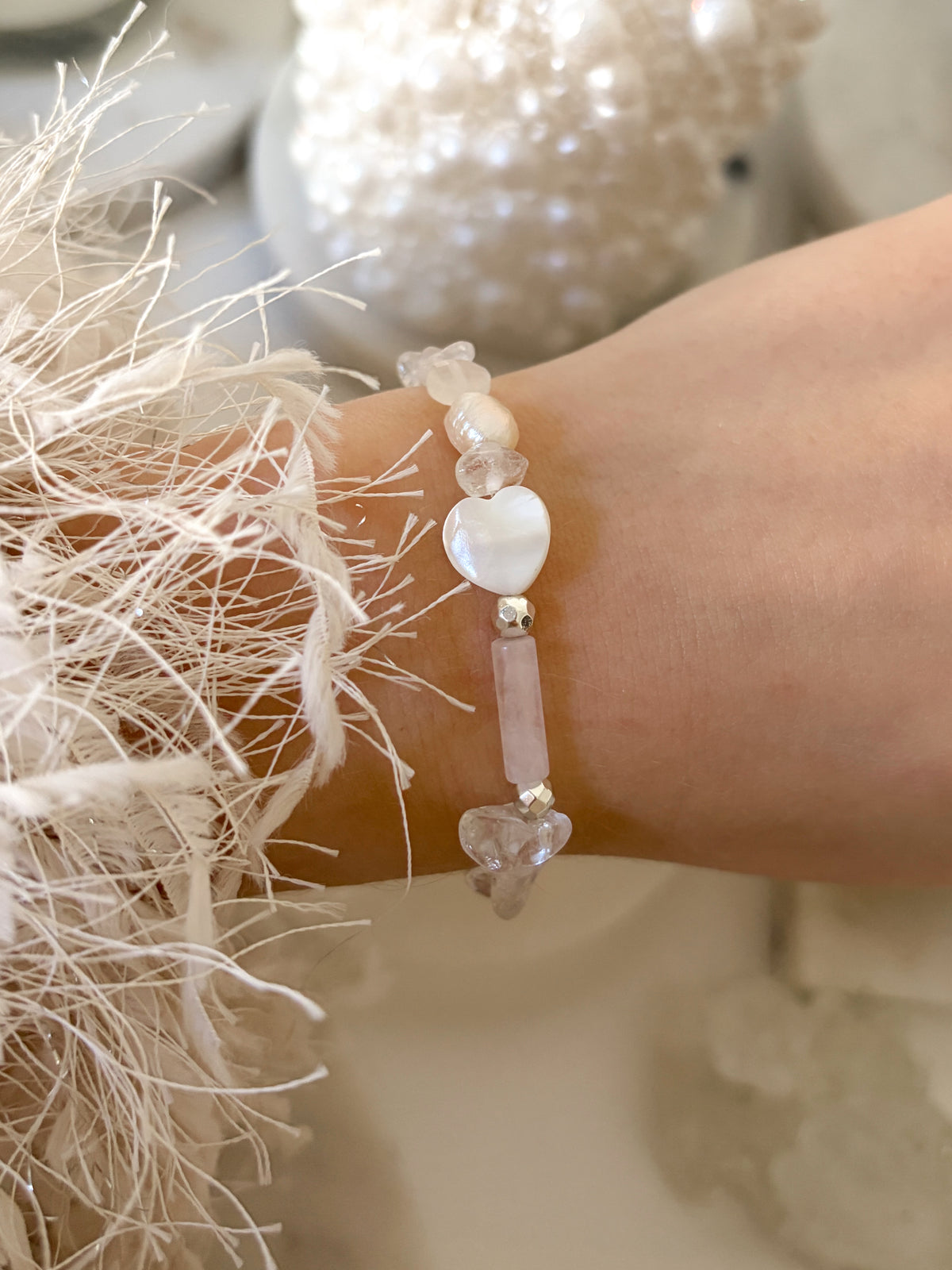 DIVINE ENERGY - SILVER MOON BRACELET